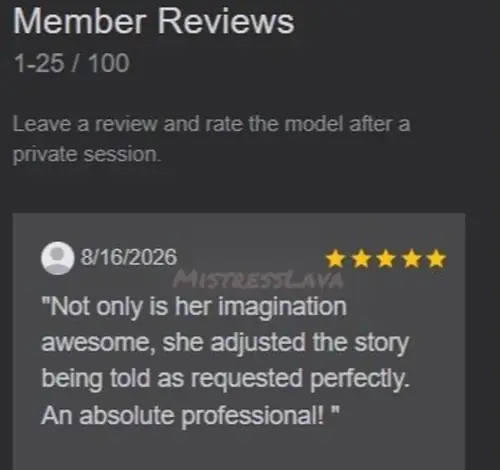 Mistress Lava - cbt